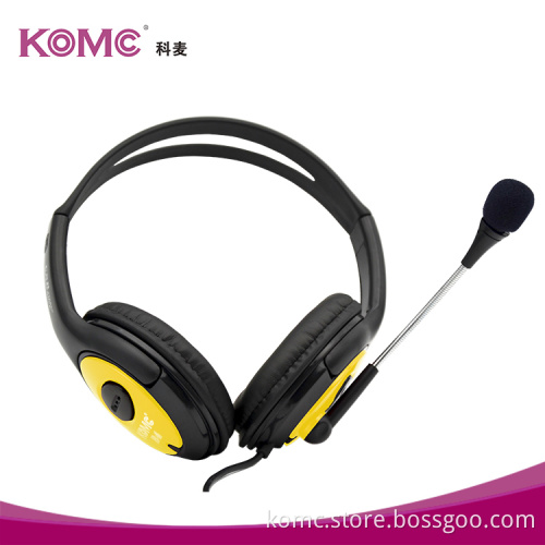 custom designed headphone manufacturers, oem wiredheadphone with finger touch panel, over ear headphone